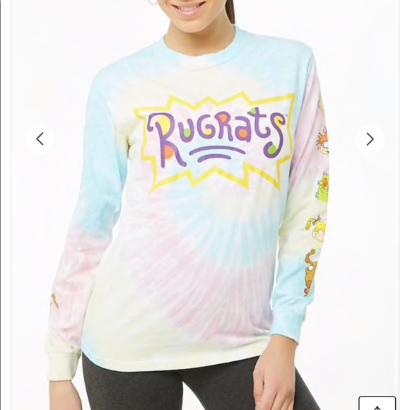 Forever 21 Tops Rugrats Tie Dye Top Poshmark